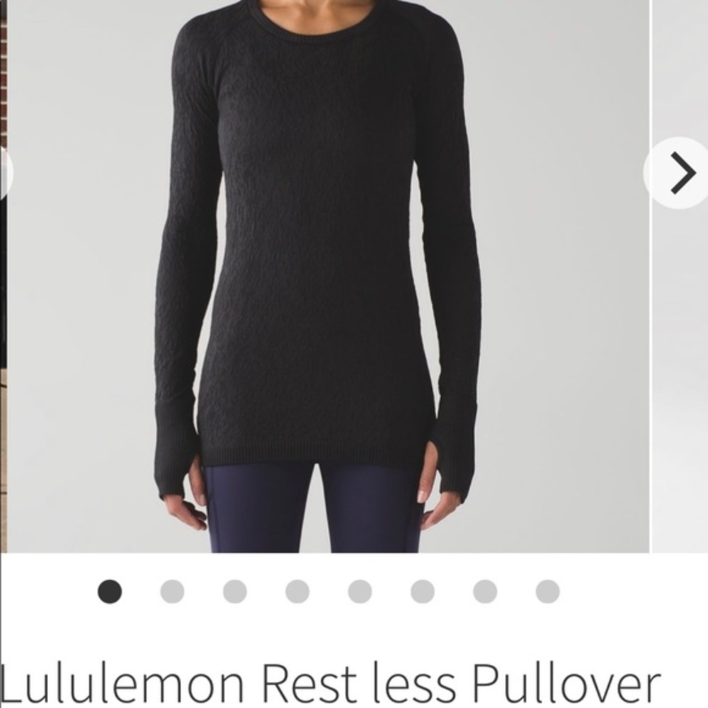 Lululemon Restless Pullover